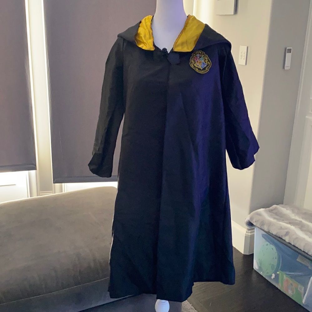 Kids Harry Potter Hogwarts Robe Halloween Costume One Size NEW